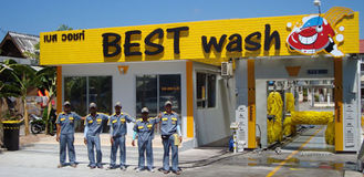 China The Professional Chain Car Washing Shop Come Forth On Phuket Island, Thailand supplier